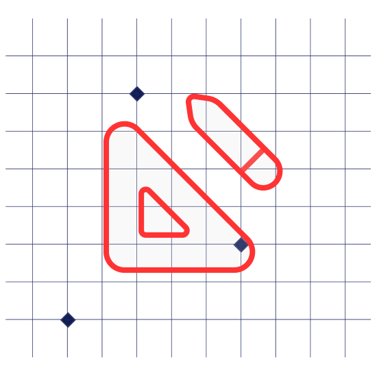 Cadlogic animated people and objects logo