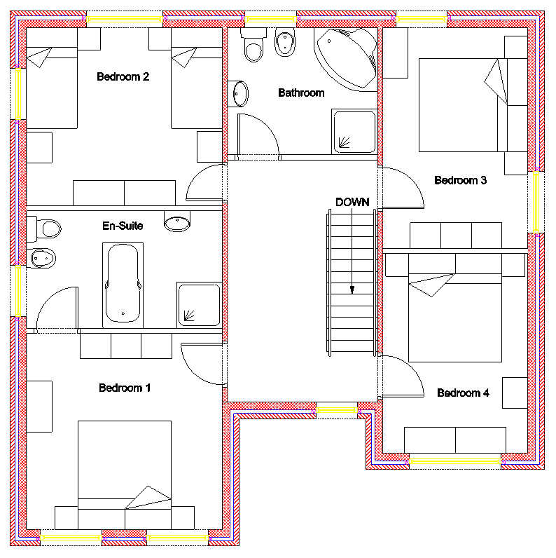 First Floor Furniture layout