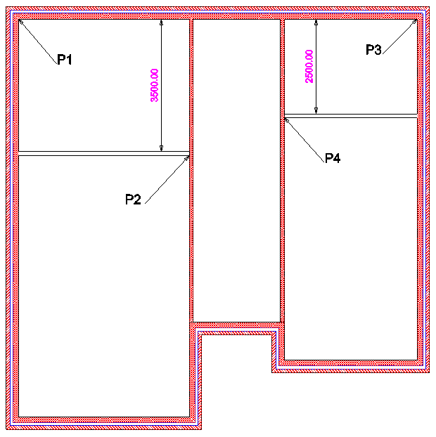 internal walls 3 & 4