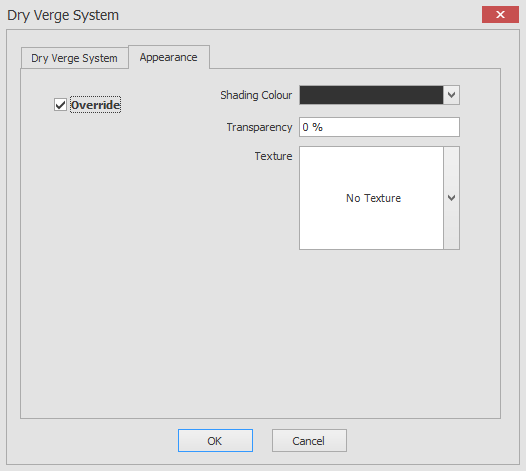 Create dry verge system appearance checked