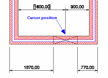 Doors dimension side example 1