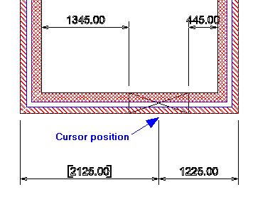 Opening dimension side example 2