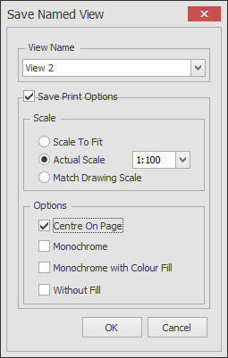 edit view dialog box