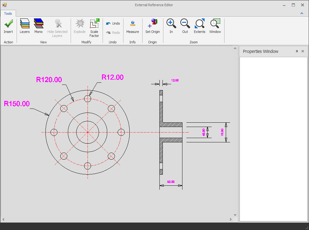 Insert Symbol dialog example