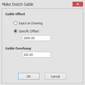 Make dutch gable