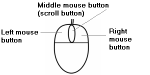 using the mouse