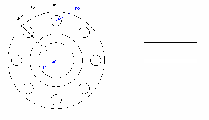 polar array dimensions