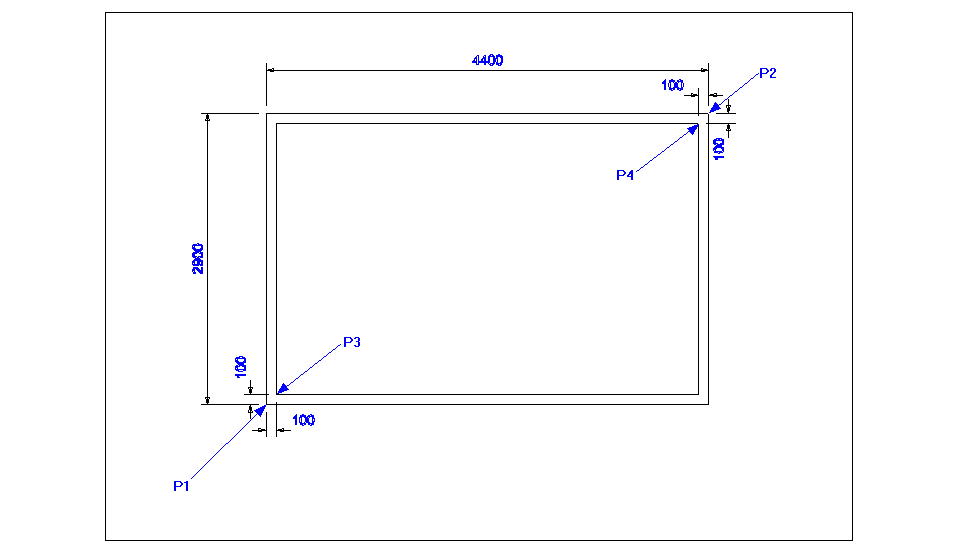 kitchen wall dimensions